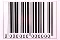 The image of the bar code Royalty Free Stock Photo
