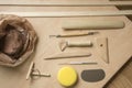 Ceramic tools Royalty Free Stock Photo