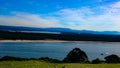 An image of Bay Of Plenty view from Mount Maunganui New Zealand Royalty Free Stock Photo