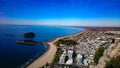 An image of Bay Of Plenty view from Mount Maunganui New Zealand