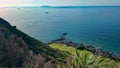 An image of Bay Of Plenty view from Mount Maunganui New Zealand Royalty Free Stock Photo