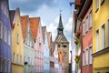 An image of the beautiful Landsberg am Lech, in autumn, at Bavaria Germany