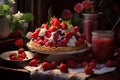 delicious raspberry pie