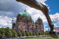 Image of the Berlin Cathedral from the old museum