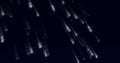 Image of binary coding data processing over black background Royalty Free Stock Photo