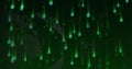 Image of binary coding and data processing over globe Royalty Free Stock Photo