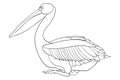 Adult coloring page,book a bird image for relaxing.