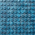 The image is a blue background with many small blue circles Royalty Free Stock Photo