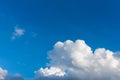 blue sky and white cloud . Royalty Free Stock Photo