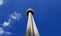 Image with blue sky, white clouds and CN Tower