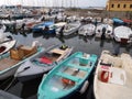 Marina in the city of Livorno, Tuscany, Italy Royalty Free Stock Photo