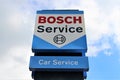 An image of a Bosch logo - Bielefeld/Germany - 09/16/2017 Royalty Free Stock Photo