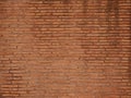 Red brick background with seamless Royalty Free Stock Photo