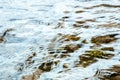 Bright water surface at Lake Tekapo New Zealand