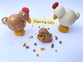 Enzyme and Digestibility and Animal Farm Feed Quality Royalty Free Stock Photo