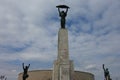 Budapest Liberty Statue in Hungary Royalty Free Stock Photo