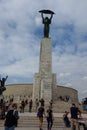 Budapest Liberty Statue in Hungary Royalty Free Stock Photo