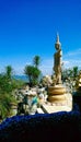 Image of Buddha in Thailand temple Royalty Free Stock Photo