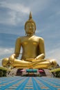 Image of buddha,Wat muang,Angthong,Thailand Royalty Free Stock Photo