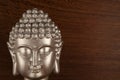 Image of buddha wooden background Royalty Free Stock Photo