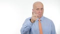 Image with Businessman Indicate Someone Pointing with Finger