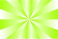 Abstract sunburst pattern, gradient white and light green colored rays. Vector illustration, EPS10. Geometric pattern.