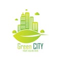 Green city logo