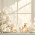 Elegant Perfume Collection Royalty Free Stock Photo