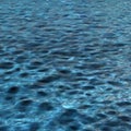 Blue Water with Gentle Ripples Royalty Free Stock Photo