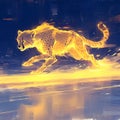 Golden Cheetah on a Journey