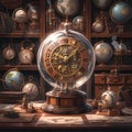Steampunk Clock - Timeless Elegance