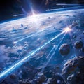 Defend Earth from Asteroids in Epic Battle
