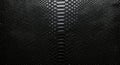 Luxurious black snakeskin texture background pattern Royalty Free Stock Photo
