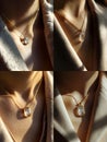 Elegance in Sunlight: Shimmering Necklaces