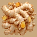 Bright Ginger Root Medley Royalty Free Stock Photo