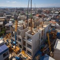 3D Printed Affordable Housing Construction Site