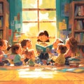 Reading Circle, Joyful Learning Moment