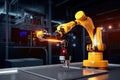 High-precision technological equipment used for innovative material processing