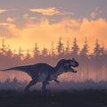 Prehistoric Dinosaur Stalking