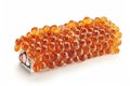 Artful Sushi Roll with Fish Roe Royalty Free Stock Photo
