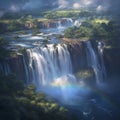 Victoria Falls Waterfall Exotic Travel Adventure Landscape