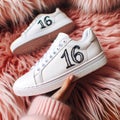 Stylish Sweet 16 White Sneakers