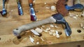 Image of carpentry tools Royalty Free Stock Photo