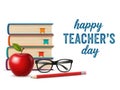 Celebrating educators with a special tribute on teacher\'s day Royalty Free Stock Photo