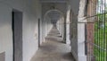 Image Of Cellular Jail Corridor, Shot From Middle Tower Of Cellular Jail, Port Blair Royalty Free Stock Photo