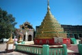 Image of a centuries old Myanmar Pagoda . Royalty Free Stock Photo