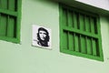 Image of Che Guevara on a building of Havana