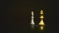 Image of chess game. Business, competition, strategy, leadership, and success concept Royalty Free Stock Photo