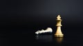 Image of chess game. Business, competition, strategy, leadership, and success concept Royalty Free Stock Photo