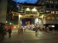 Image of the Chinatown Gateway in Boston. Royalty Free Stock Photo